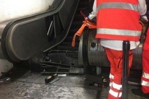 У Римі обвалився ескалатор із фанатами ЦСКА, постраждали й українці
