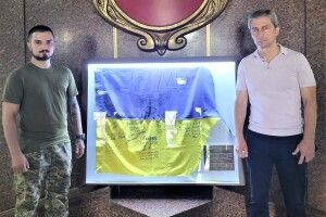 На Волині буде зберігатися реліквія з острова Зміїний
