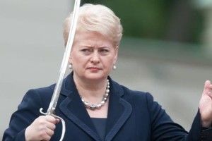 Даля Грибаускайте розглядає можливість висилки російських дипломатів з Литви