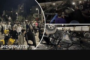 У Львові натовп людей перевернув службове авто ТЦК