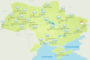 Погода: «Якщо сьогодні вітер здійнявся – до сирого року» (Карти гідрометеоцентру)