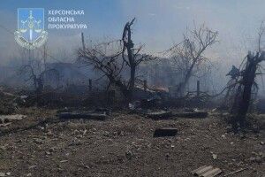 Внаслідок чергових обстрілів Херсонщини постраждали мирні мешканці (Фото)