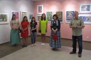 Юні художники з Ковеля презентували свою творчість у Луцьку
