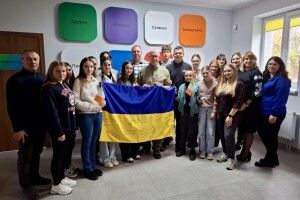 У громаду на Волинь завітав гість із Ірландії