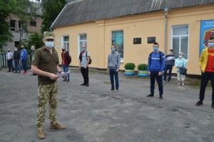 У Ковелі призовників провели на строкову службу