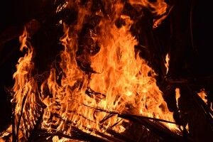 На Волині сталася пожежа через неуважність жінки