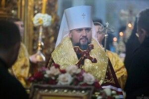 У Свято-Михайлівському Золотоверхому кафедральному соборі в Києві відбувається святкове богослужіння (Відео)