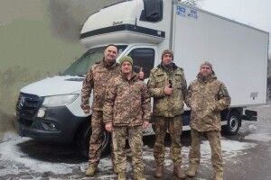 Волинські бійці подякували Ковельській громаді за допомогу