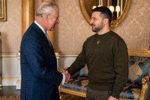 «Ми так хвилювалися про Україну, не передати словами», – король Чарльз під час зустрічі із Зеленським