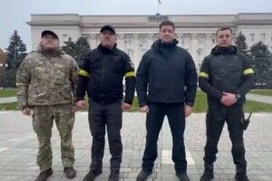У Херсон повернулися військова адміністрація, Нацполіція та СБУ (Відео)