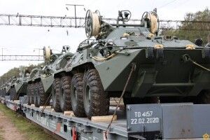 До окупованого Криму прибув ешелон із білоруською технікою