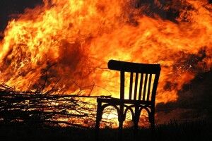 На Горохівщині у пожежі обпікся чоловік