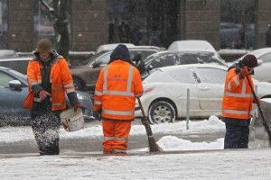 У Києві просто на робочому місці побилися комунальники (відео)