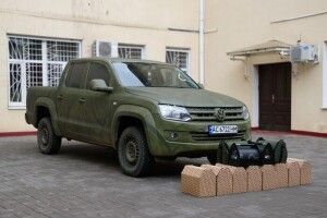 Луцька міська рада передала чергову допомогу військовим (Відео)