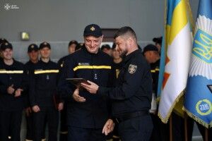 Рятувальників Волині відзначили за мужність і відданість службі (Фото)