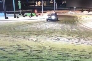 На Волині патрульні спіймали 17-річного «дрифтера» (Відео)