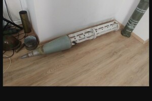 В обласному центрі Волині показали уламки російських касетних боєприпасів (Фоторепортаж)