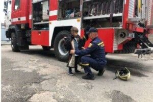Шестирічному волинянину рятувальники влаштували сюрприз