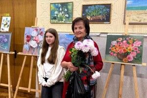 Волинянка Надія Троневич свою першу картину намалювала в 62 роки
