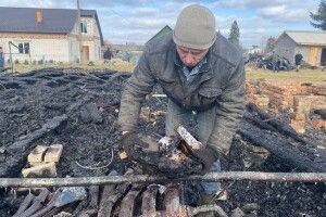 На Волині дотла згоріла церква