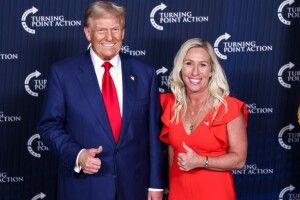 Трамп відхрестився від антиукраїнської конгресвумен, яка була його союзницею