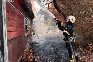 На Волині спалахнув житловий будинок