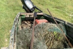 На водоймах Волині виявили браконьєрські сіті та порушників-рибалок
