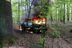 На Ківерцівщині знову горів джип «на бляхах» (Фото. Відео)