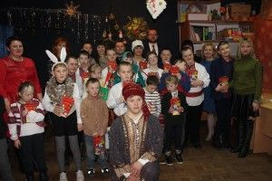 Сонячні дітки Луцька колядували і відтворили історію народження Ісуса Христа