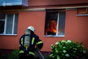 У Луцьку горіла квартира 5-поверхівки