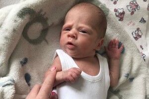 Маленький Лук’ян при народженні важив лише 1300 грамів