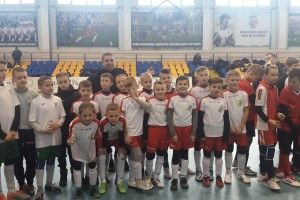 Маневицька дитячо-юнацька спортшкола вперше взяла участь в розіграші Кубку України з футзалу