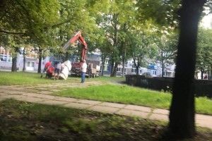 У Львові намагалися поцупити пам’ятний знак Героям УПА