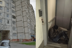 У рівненському ліфті заснув чоловік