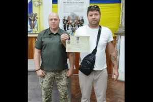 Воїна Князівської бригади з Волині відзначили нагородою Міноборони