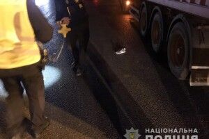 Бігли один за одним: вантажівка збила двох дітей на переході (Фото)