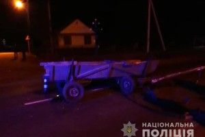 На Волині автомобіль врізався у підводу, постраждала дитина