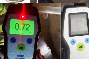 У Луцьку вночі спіймали п'яного водія без прав 
