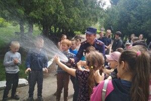 Рятувальники Локачинського району навчали школярів основам безпечної життєдіяльності
