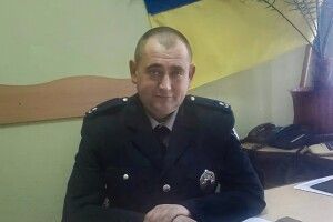 «Офіцер, який має честь...»: волинського копа привітали колеги та друзі
