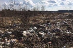 На Маневиччині за останній тиждень лісівники ліквідували три сміттєзвалища 
