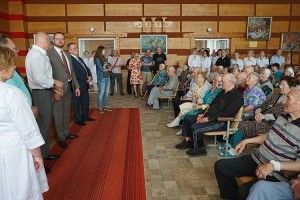 Заклад, у якому поліпшують здоров'я ветерани трьох поколінь,  відвідали керівники Луцька та області