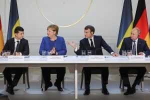 На «нормандській зустрічі» домовились про обмін полонених та повне припинення вогню 