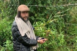 Впіймали хасида, який намагався пробратися на територію України дрімучими болотами