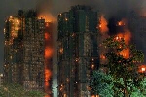 Наймасштабніша пожежа в Гонконгу за десятиліття: щонайменше 94 загиблих