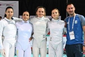 Жіноча збірна України здобула першу за 17 років «бронзу» в командній шпазі на ЧЄ