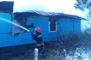 Через пожежу загинув чоловік літнього віку