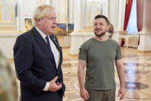 «Борис Джонсонюк» приїхав до Києва втретє з початку вторгнення росії