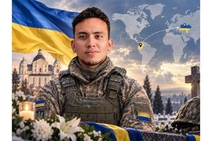 «Поховання в Україні було його останньою волею»: у Луцьку знайшов вічний спочинок воїн з Колумбії