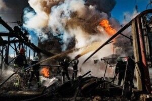 Ракетна атака на столицю:  Кличко повідомив, куди впали обломки 
